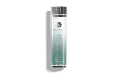 NEORA Age IQ - Day Cream with Bidens Pilosa, Peptides, Vitamin C & Jojoba - Hydrates, Smooths Fine Lines, Supports Radiance for All Skin Types -1 fl.oz.