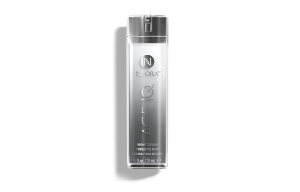 Neora Age IQ - Night Cream with Bidens Pilosa, Peptides & Hyaluronic Acid - Smooths Skin, Boosts Radiance, Fights Wrinkles, Firms - 1 fl.oz.