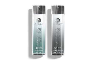 Age IQ® Night & Day Combo – Day & Night Anti-Aging Skincare Set with Bidens Pilosa, Peptides & Hyaluronic Acid – Smooths Fine Lines, Boosts Radiance, Firms & Hydrates – 1 fl. oz. Each